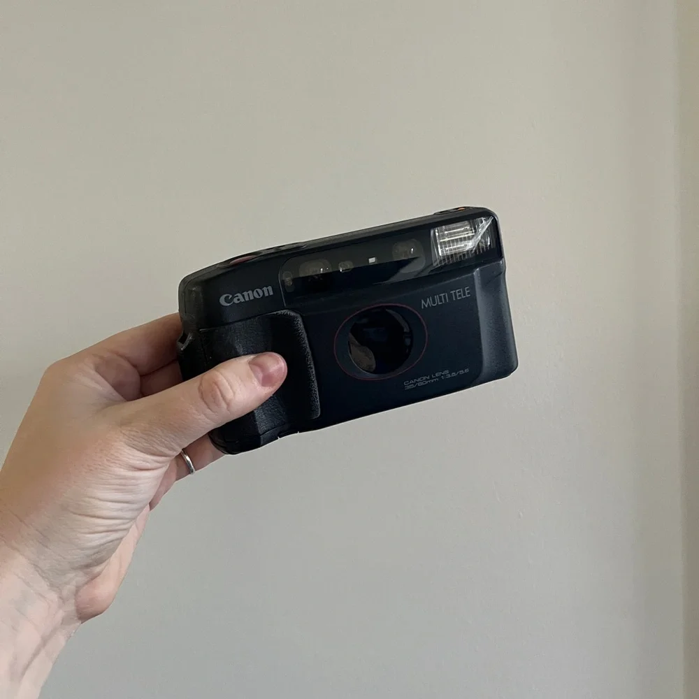 Vintage Canon Multi Tele 35mm film camera